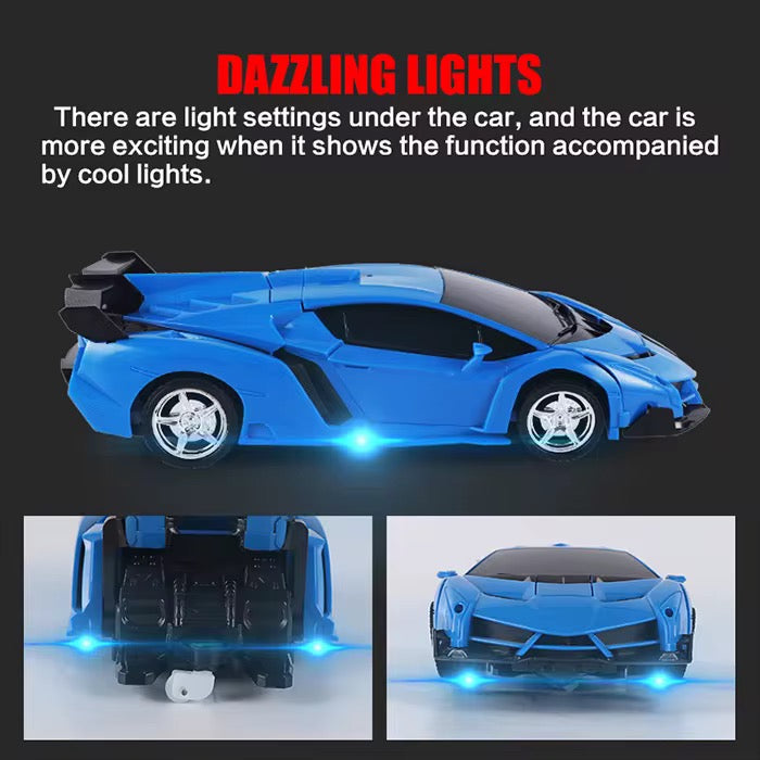 1:18 Transformation Robot Sports Vehicles model car Deformation Remot control rc car