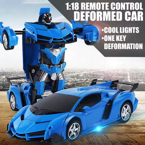 1:18 Transformation Robot Sports Vehicles model car Deformation Remot control rc car